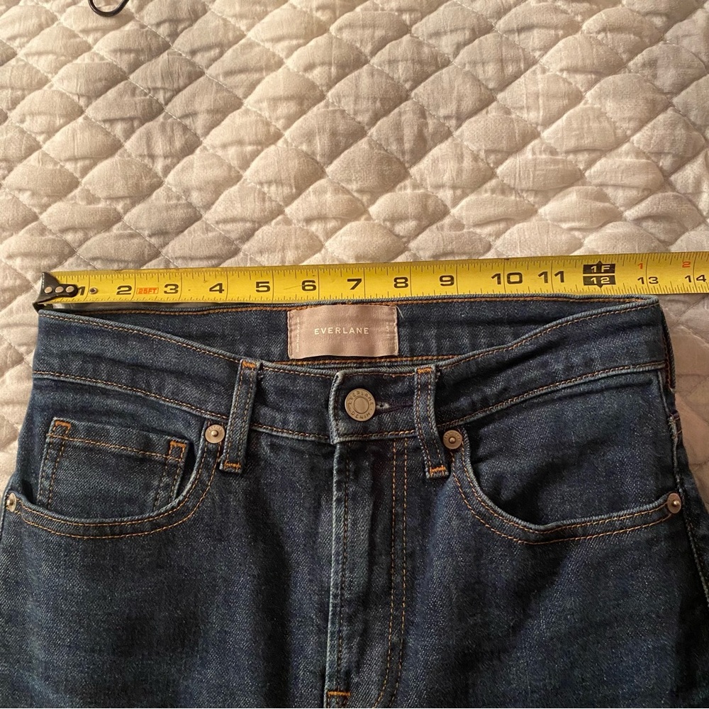 Everlane The Authentic Stretch High-Rise Skinny Size 26 Ankle - Picture 7 of 10